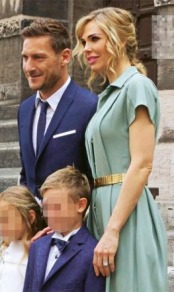 Francesco Totti e Ilary Blasi