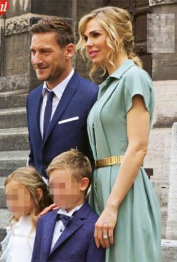 Francesco Totti e Ilary Blasi