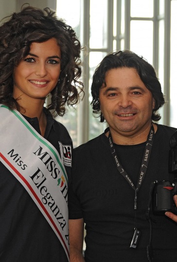 Giulia Di Quinzio, Miss Eleganza 2010 e Antonio Oddi, fotografo ufficiale