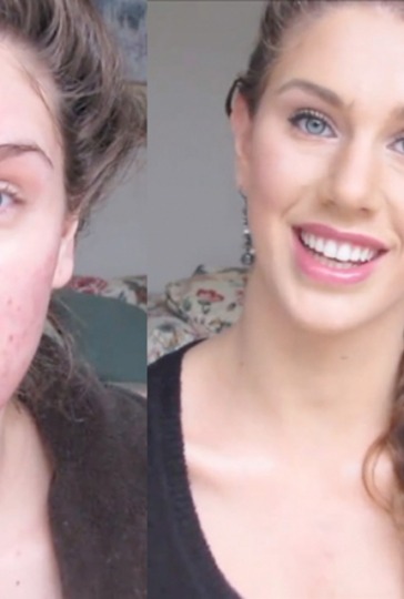  Cassandra Bankson prima e dopo